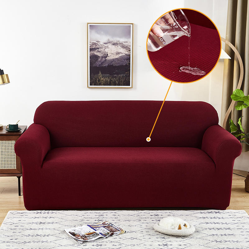 Housse de Canapé Imperméable Extensible – Protection Jacquard pour Salon