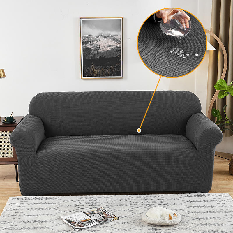 Housse de Canapé Imperméable Extensible – Protection Jacquard pour Salon