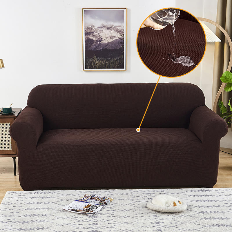Housse de Canapé Imperméable Extensible – Protection Jacquard pour Salon