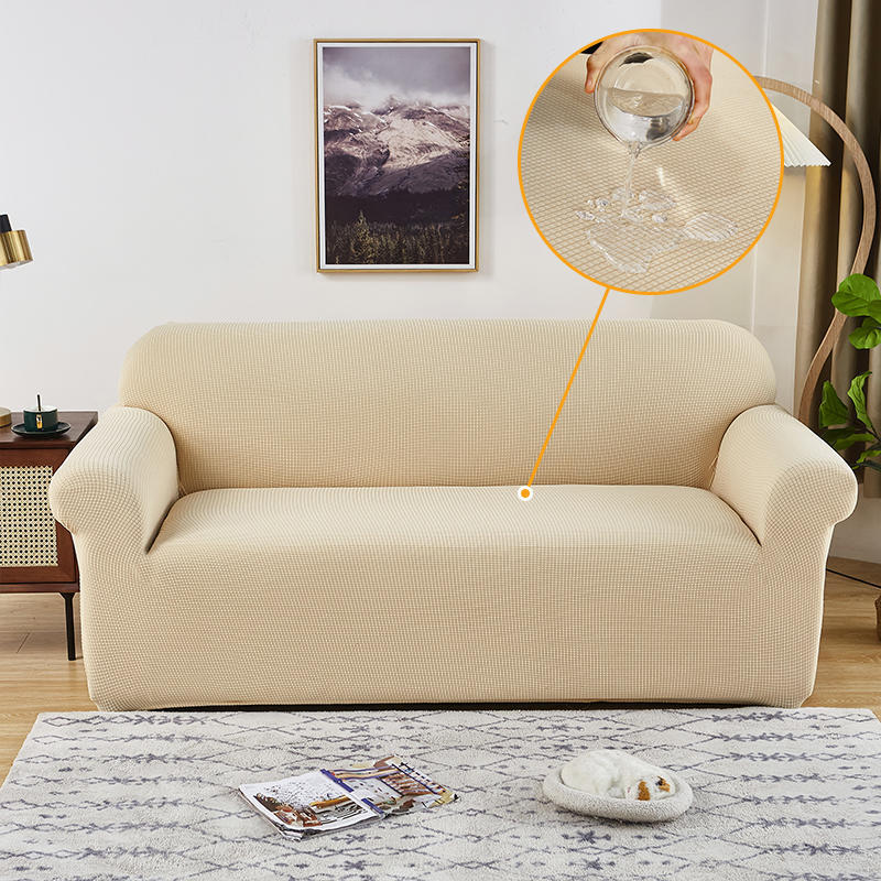 Housse de Canapé Imperméable Extensible – Protection Jacquard pour Salon