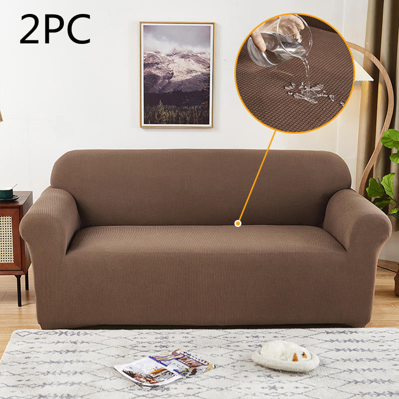 Housse de Canapé Imperméable Extensible – Protection Jacquard pour Salon